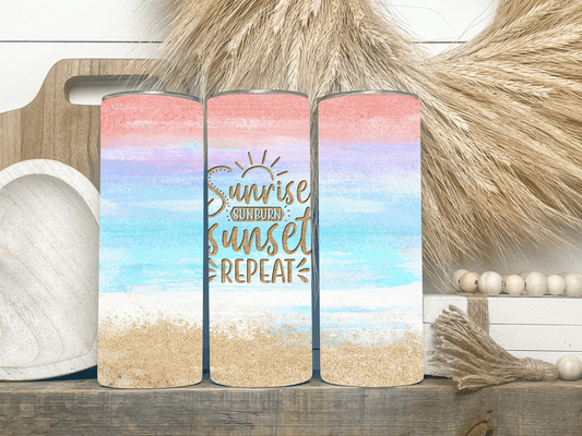 Summer Sunset Tumbler