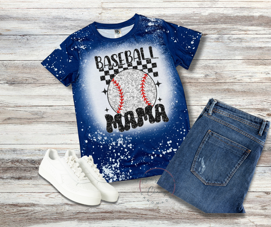 Baseball Mama Glitter